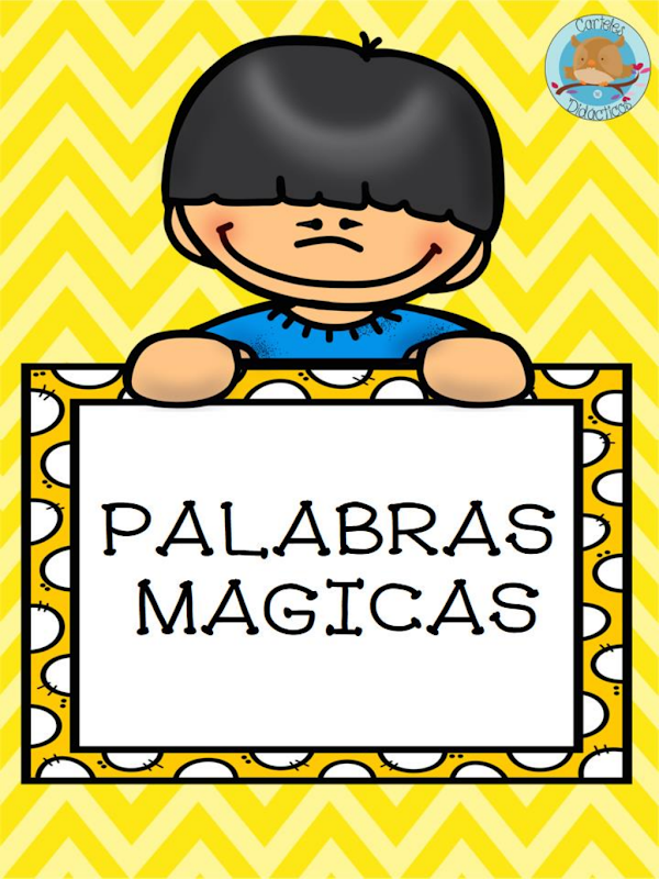 Carteles de Palabras Mágicas