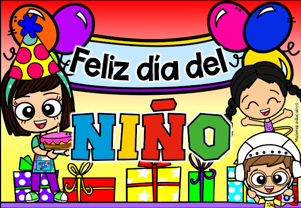 Carteles Decorativos - Día del Niño