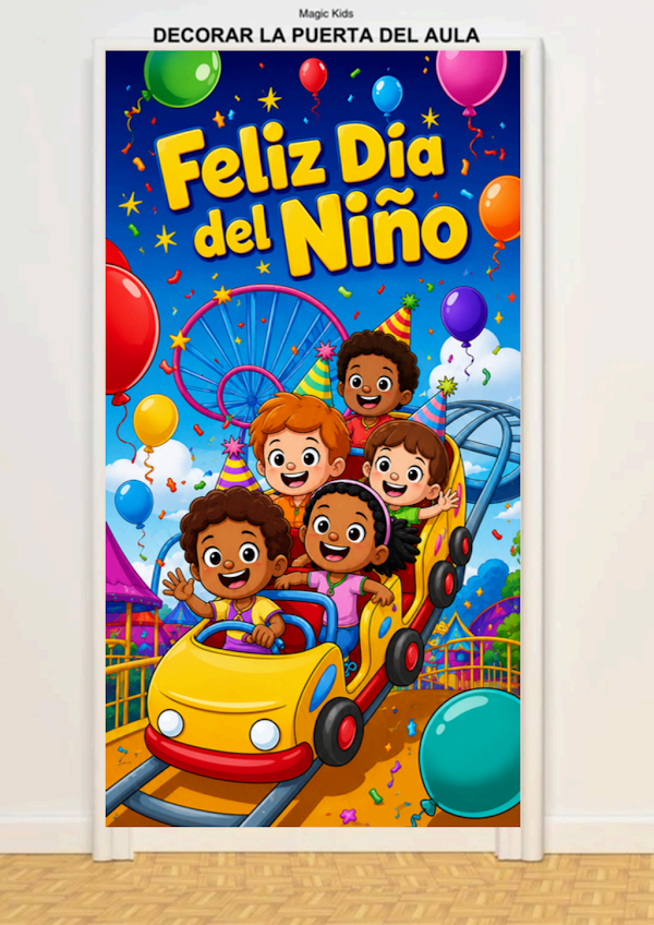 Mural de Puerta 5 - Feliz Día del Niño