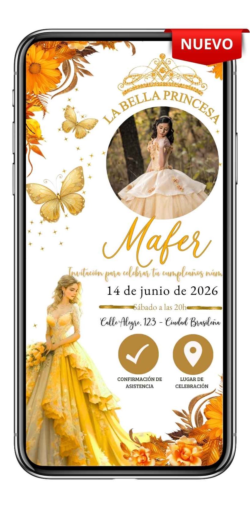 15 Años Luxury Gold
